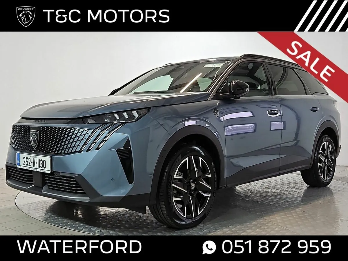 Peugeot 5008 Ex Demo Hybrid GT Model - Heated Stee - Image 1