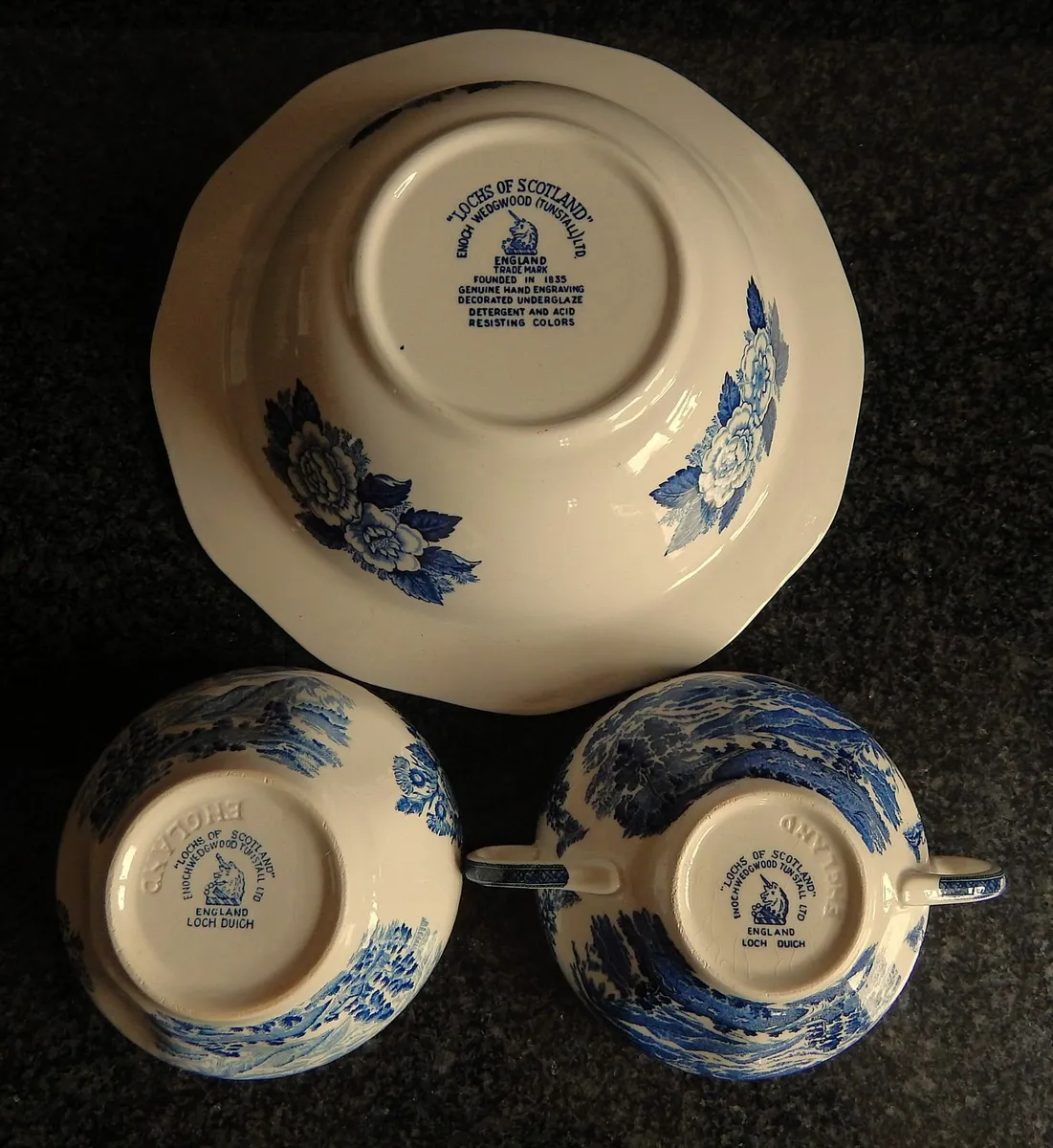5 Staffordshire Pieces by Enoch Wedgwood - Image 4