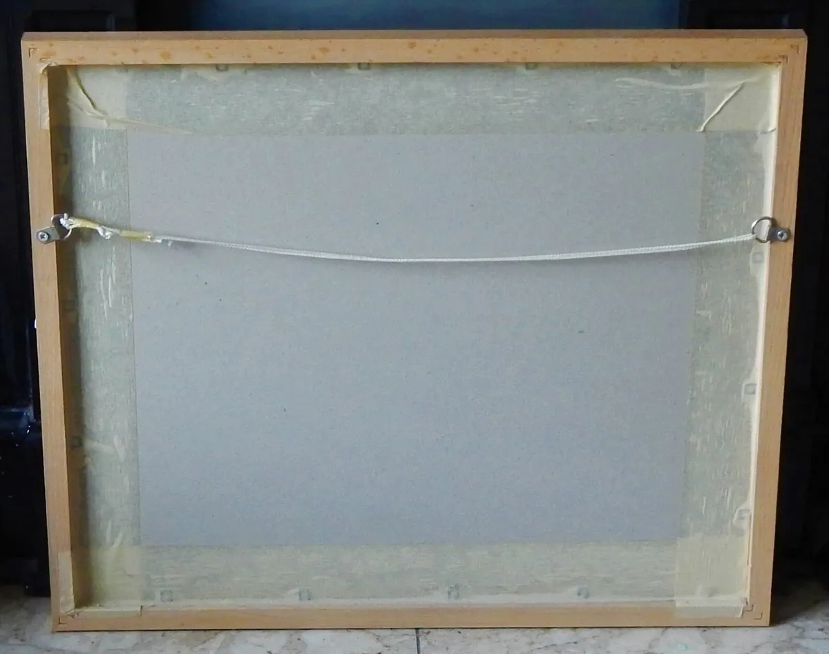 Large Signed Watercolour Painting - Image 4