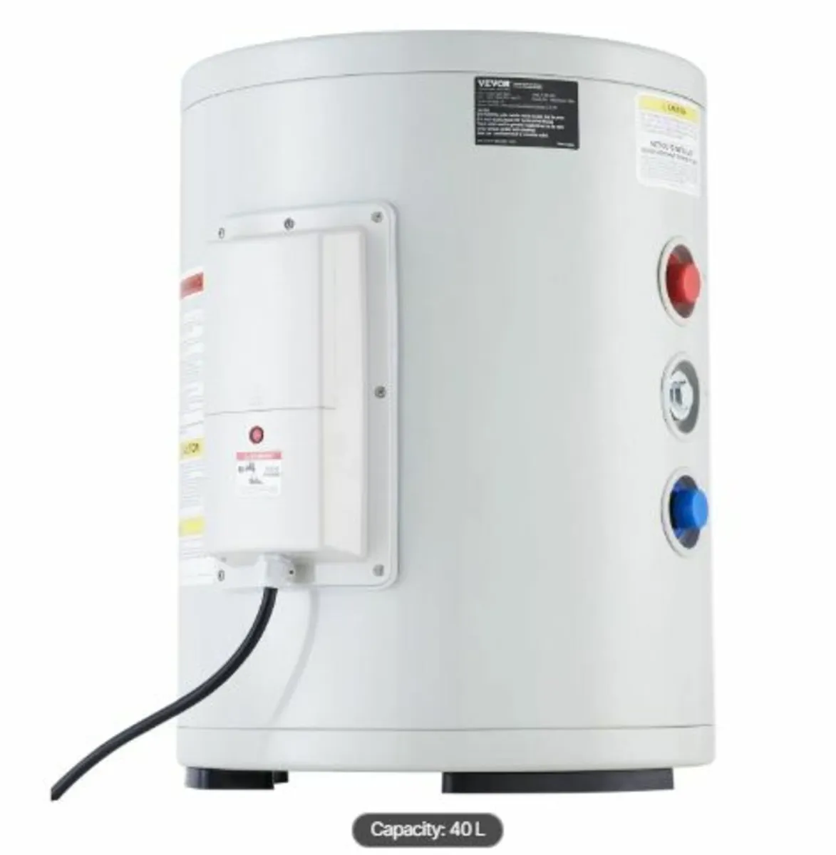 Electric Water Heater, 10 Gallon Tank Instant Hot - Image 4