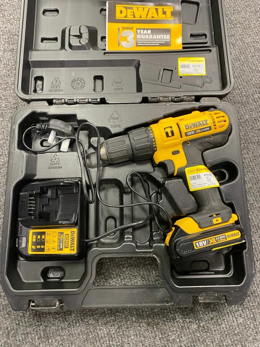Dewalt DCD776 Drill + 1.5AH Batt + Charger - Image 1
