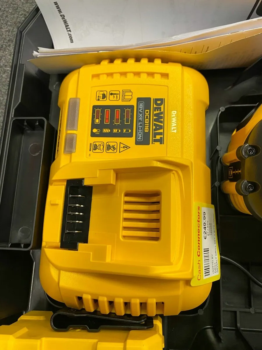 Dewalt DCD796T1T Drill Set New/Unused - Image 4