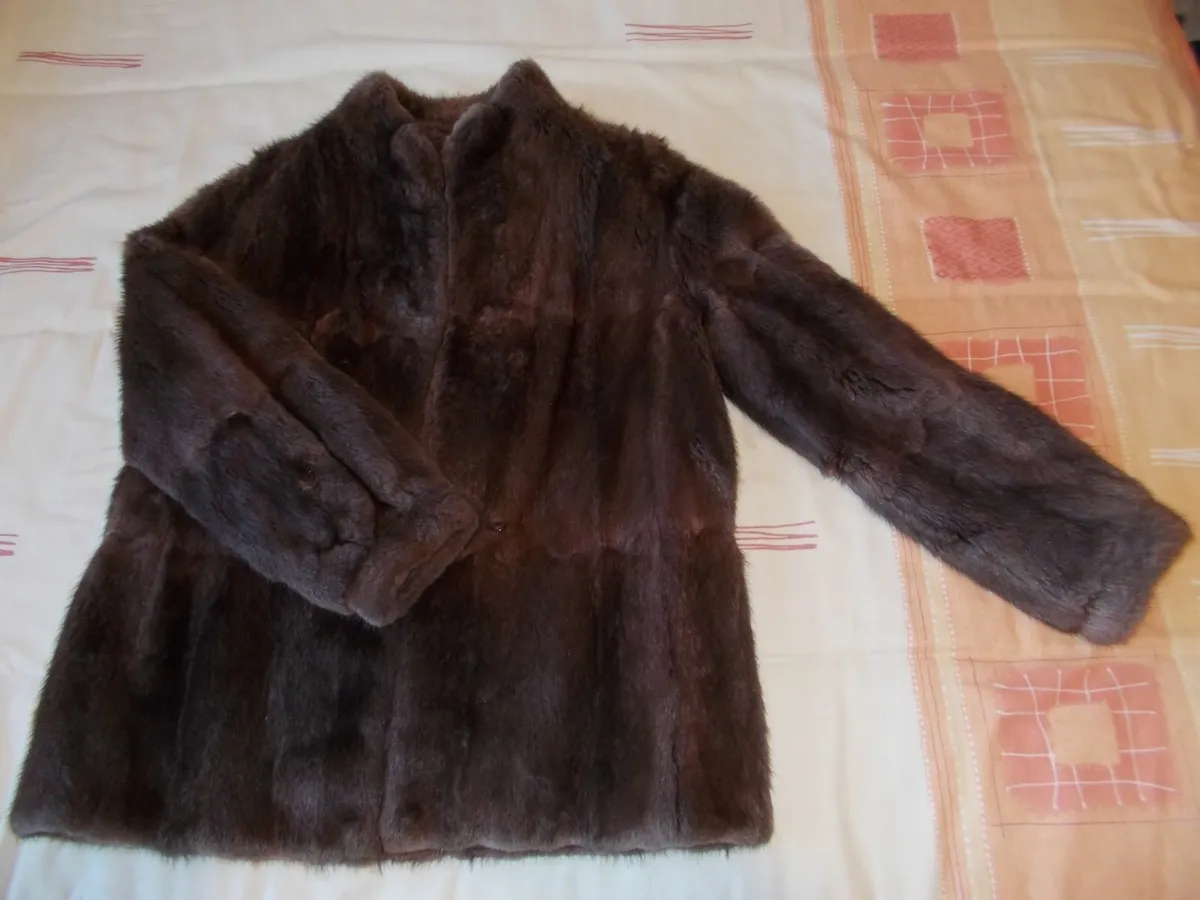 Musquash Jacket size 12-14 Good Quality - Image 2