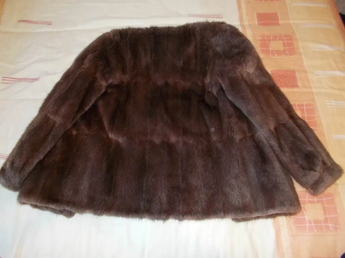 Musquash Jacket size 12-14 Good Quality - Image 3