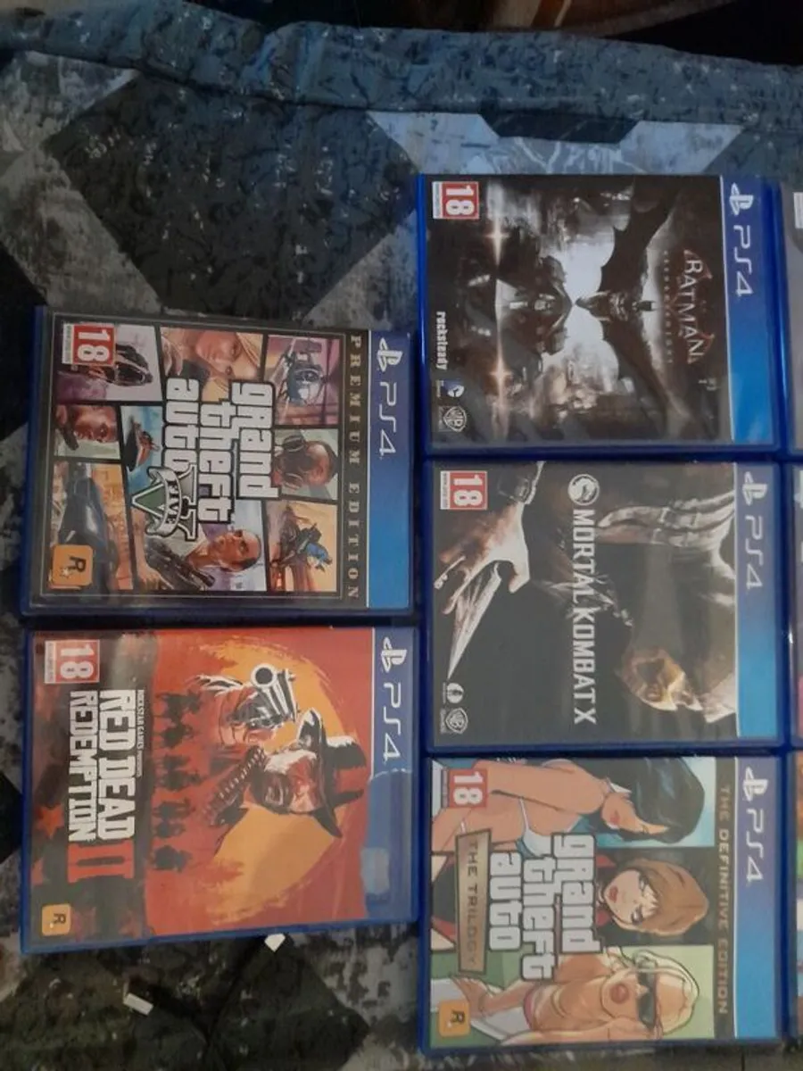 Ps4 (Playstation 4 Console) [Slim+White] & 11 Games! - Image 4