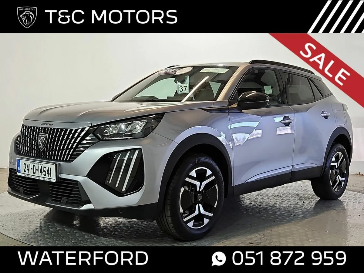 Peugeot 2008 2008 Allure 130BHP - Front + Rear Par - Image 1