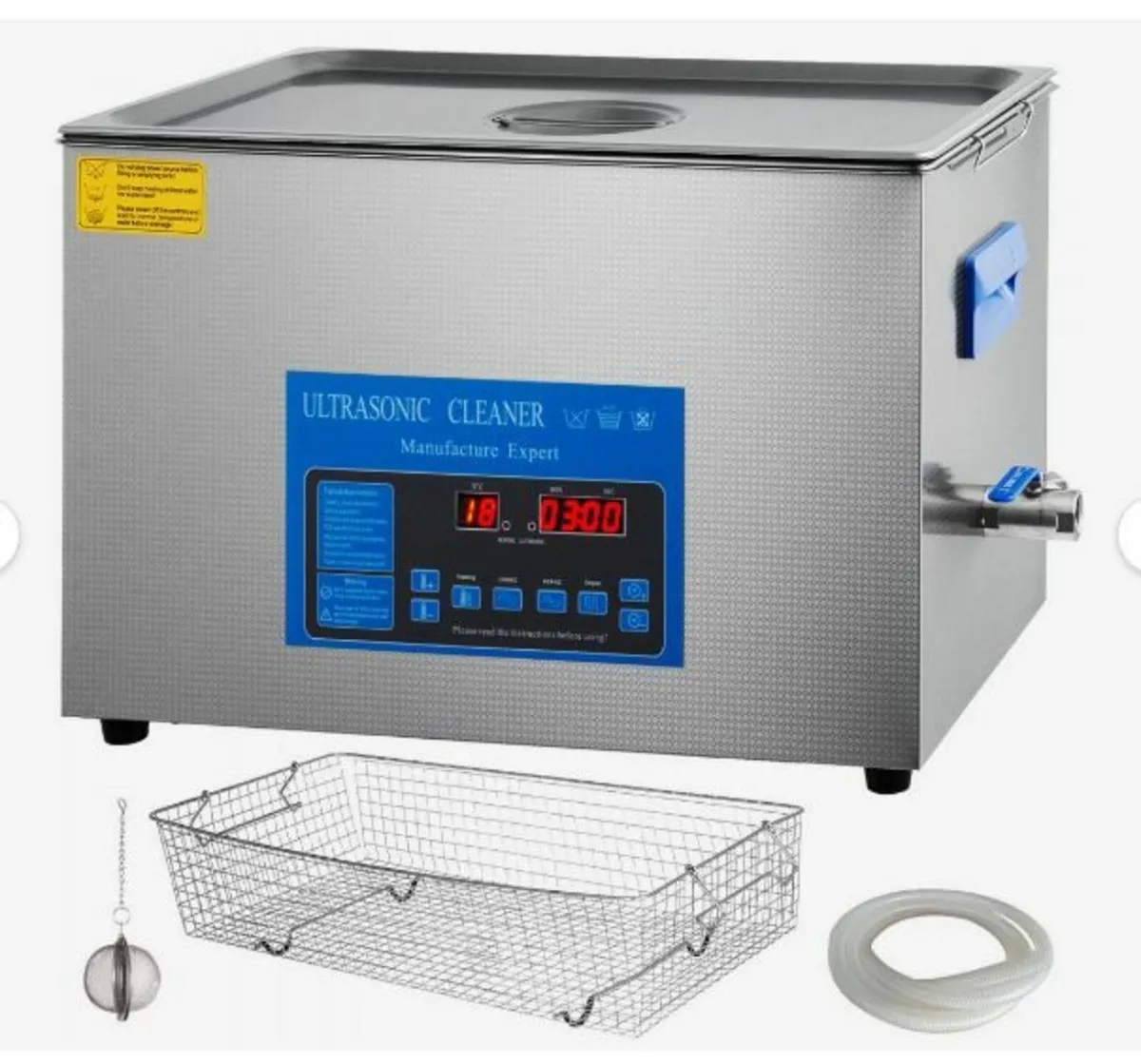 Dual Frequency 22L Ultrasonic Cleaner - Image 1