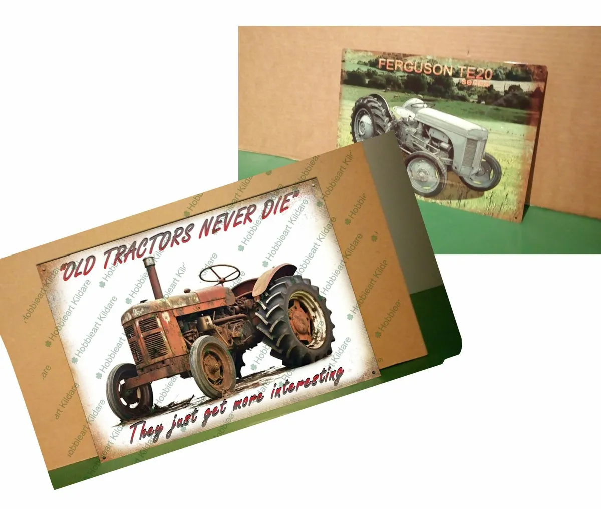 Ferguson TE 20 classic tractor tin signs - Image 1
