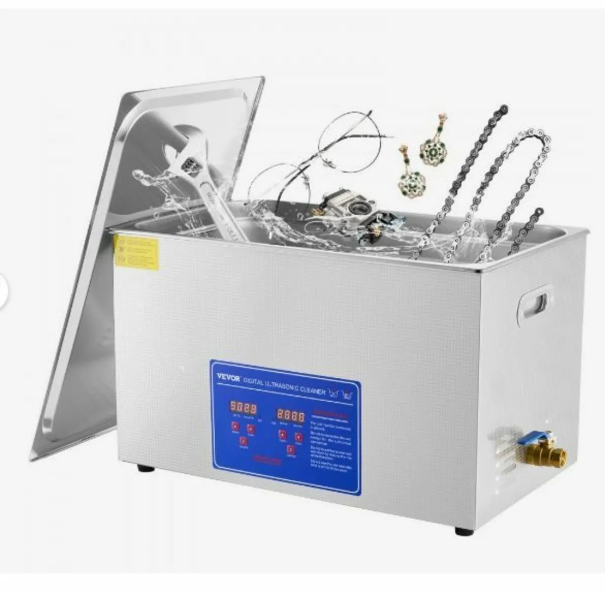 Professional Ultrasonic Cleaner, 30 L Ultrasonic - Image 1