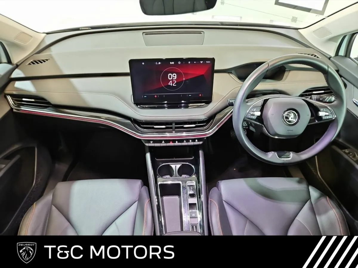 Skoda Enyaq IV60 - Only 10,700kms, Front & Rear Pa - Image 3