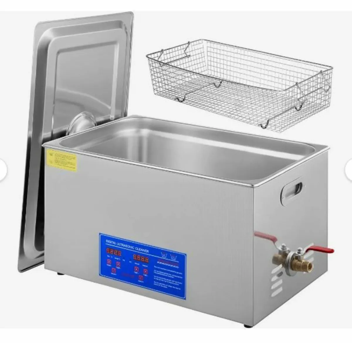 22L Ultrasonic Cleaner Machine Stainless Steel - Image 1