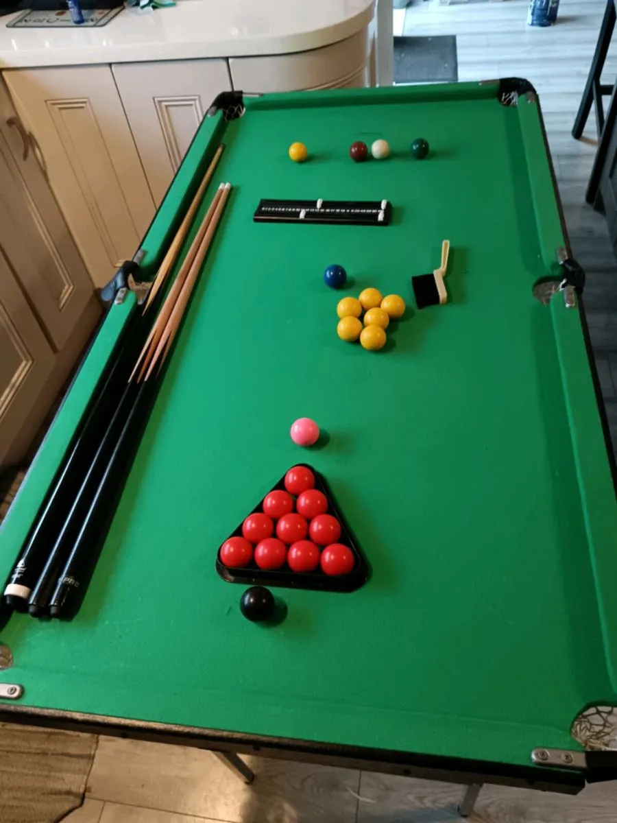 Snooker table - Image 1