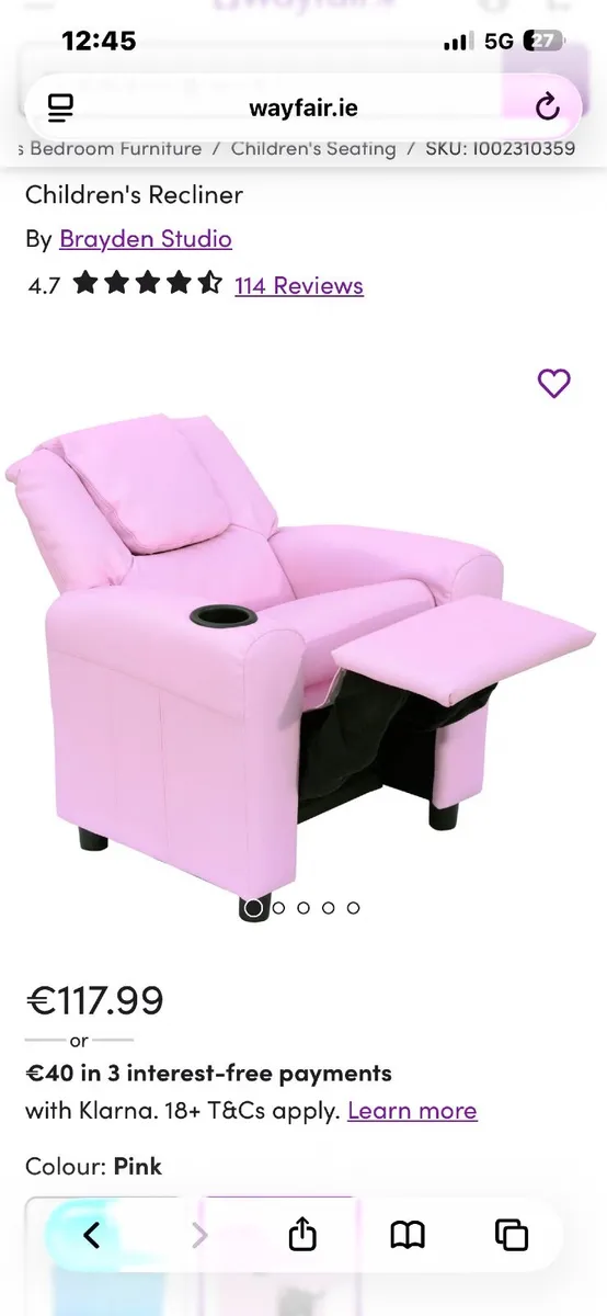 Kids recliner - Image 2