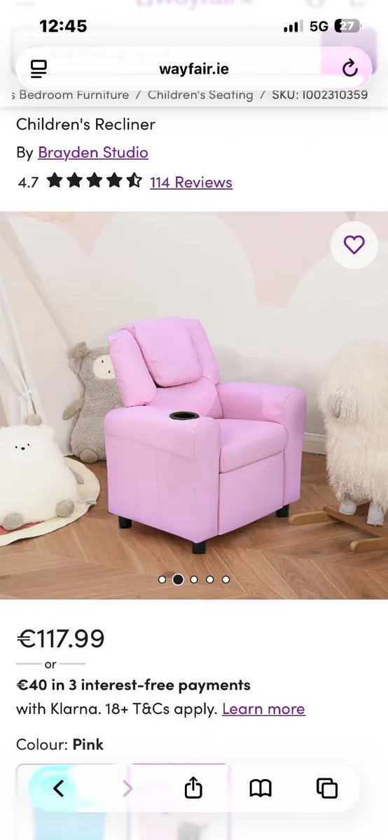 Kids recliner - Image 3