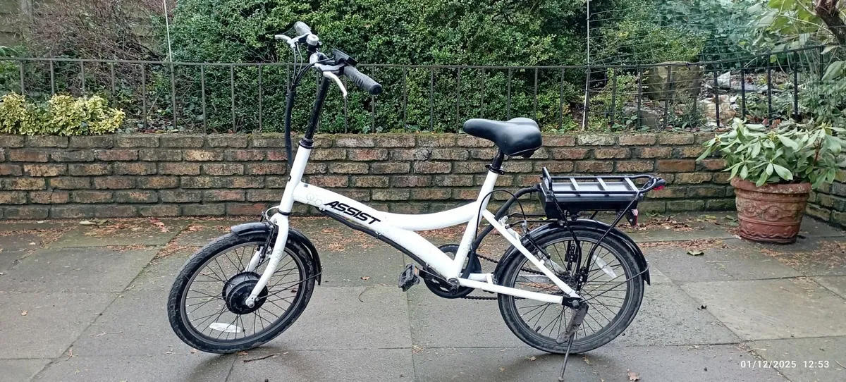 Bicycle with Electric Motor - Image 1