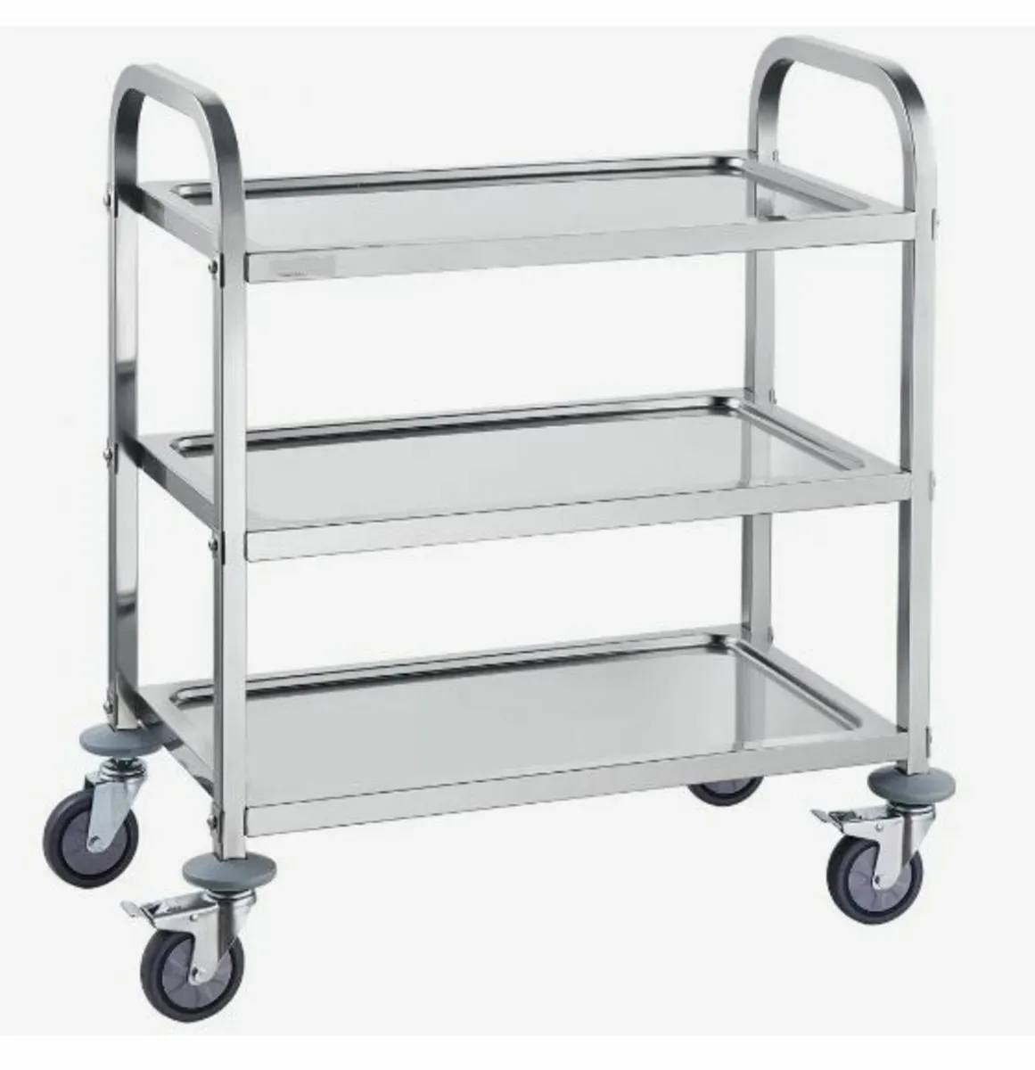 Stainless Steel Cart, 3 Layers - Image 1