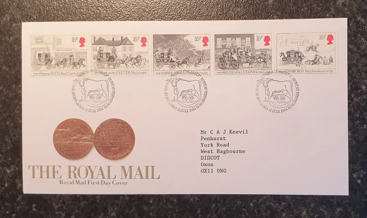 UK 1st Day Covers from 1984 - Image 4