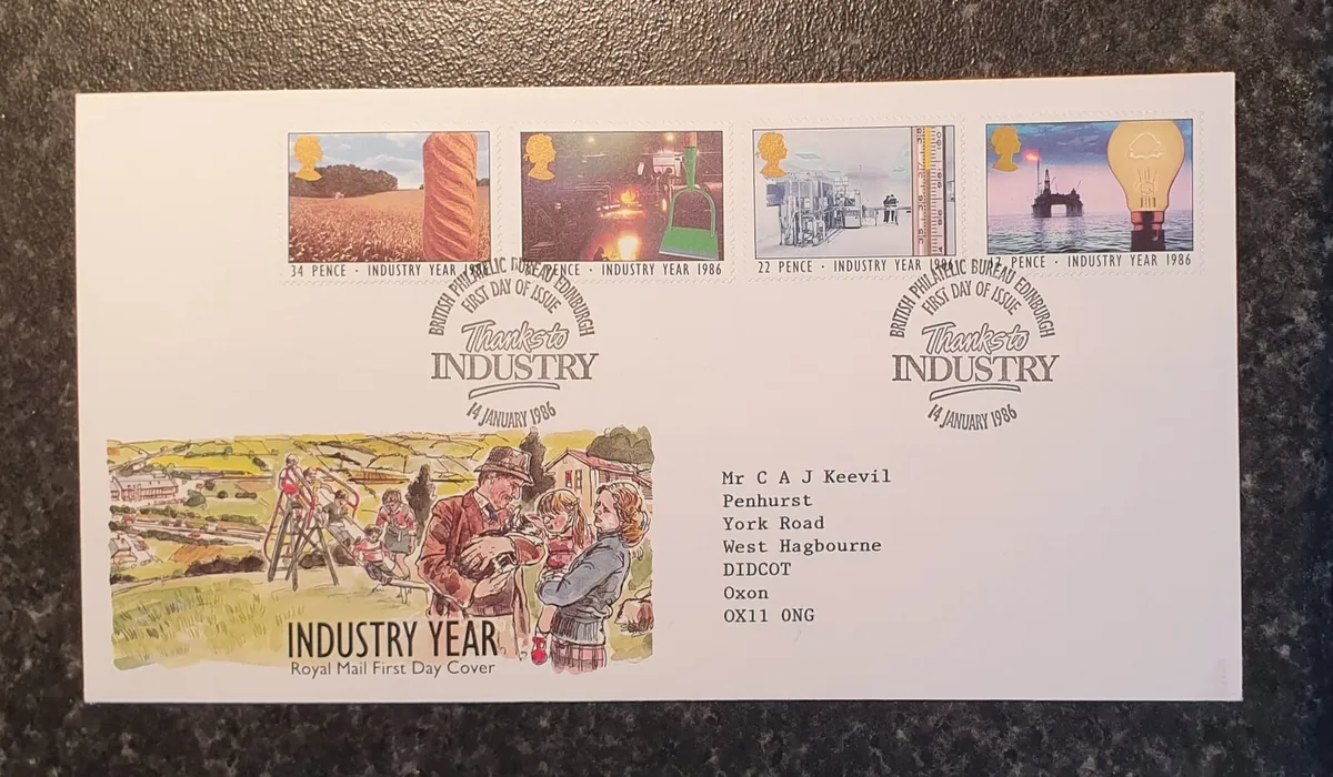 UK 1st Day Covers from 1986 - Image 1
