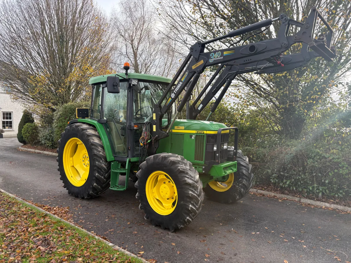 JOHN DEERE 6310 SE with loader - Image 1