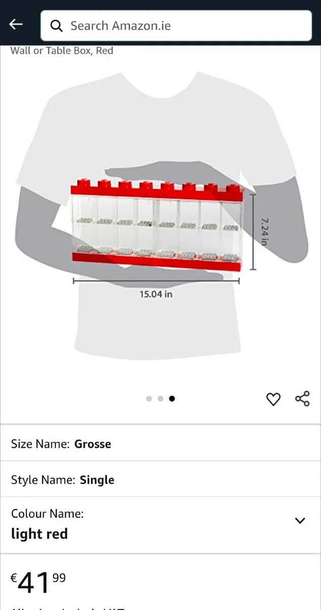 Lego minifigures display case - Image 1