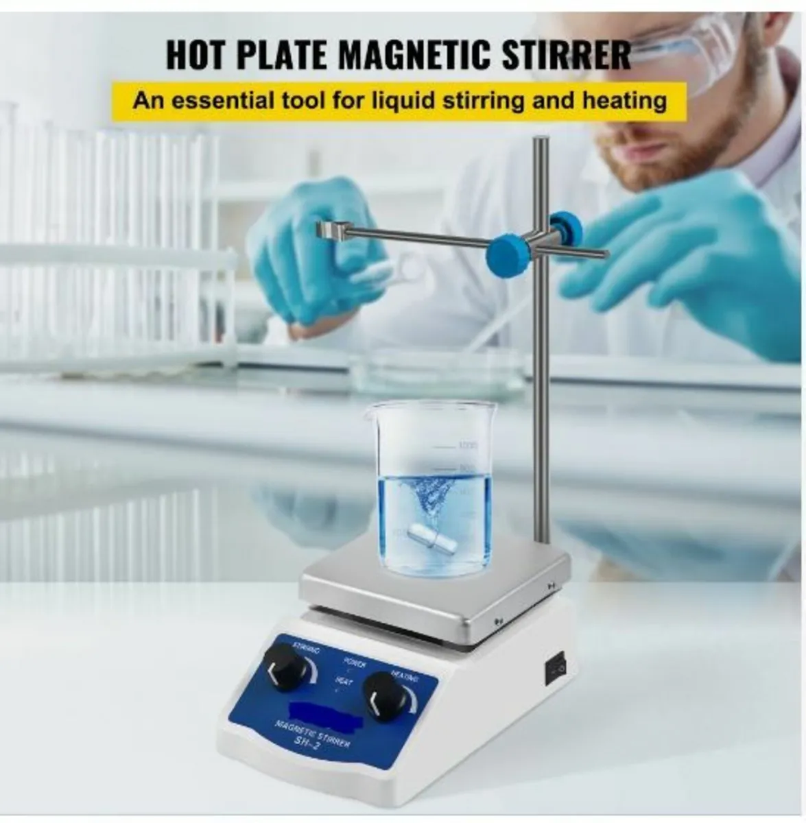 SH-2 Magnetic Stirrer Laboratory Magnetic - Image 2
