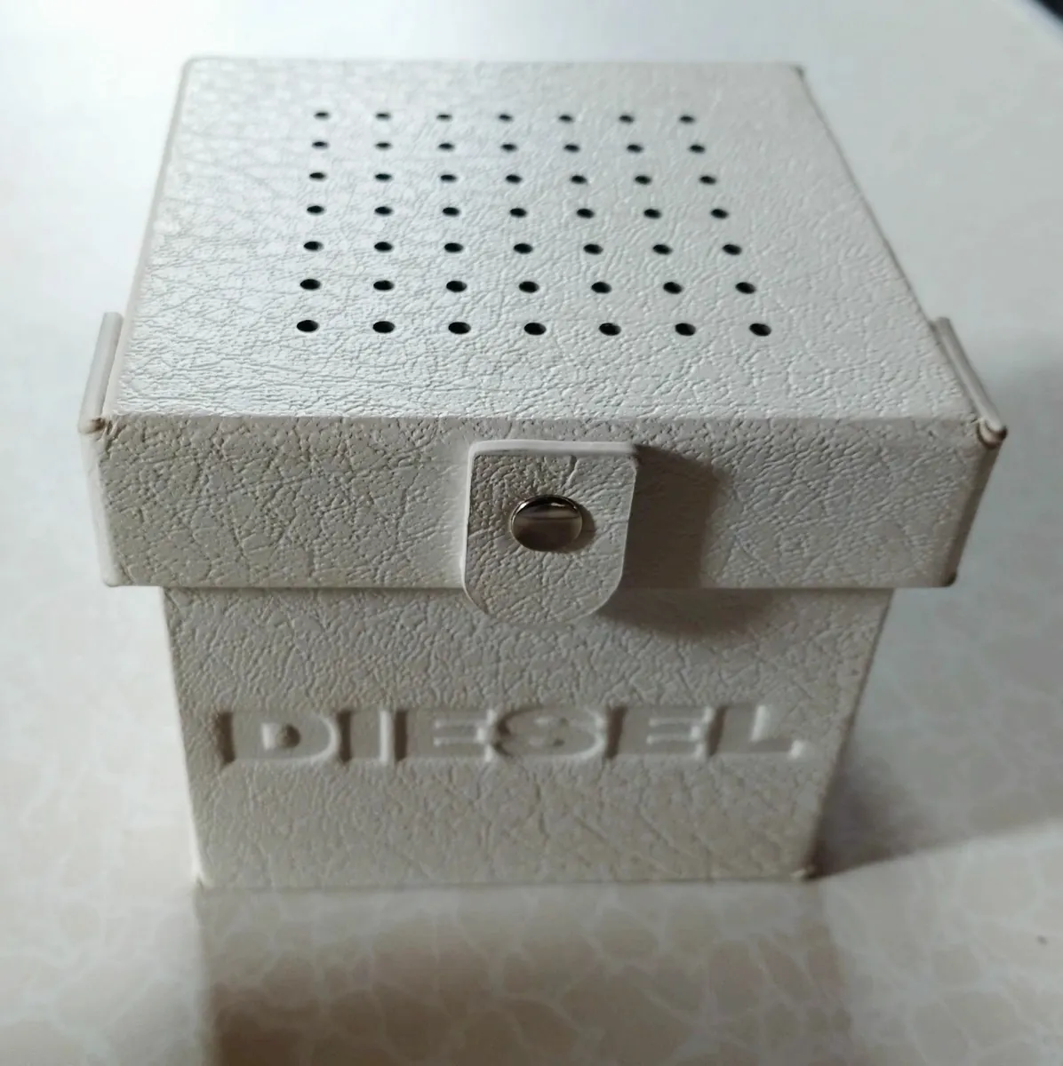 Empty, White, Diesel Presentation Square Box. - Image 1