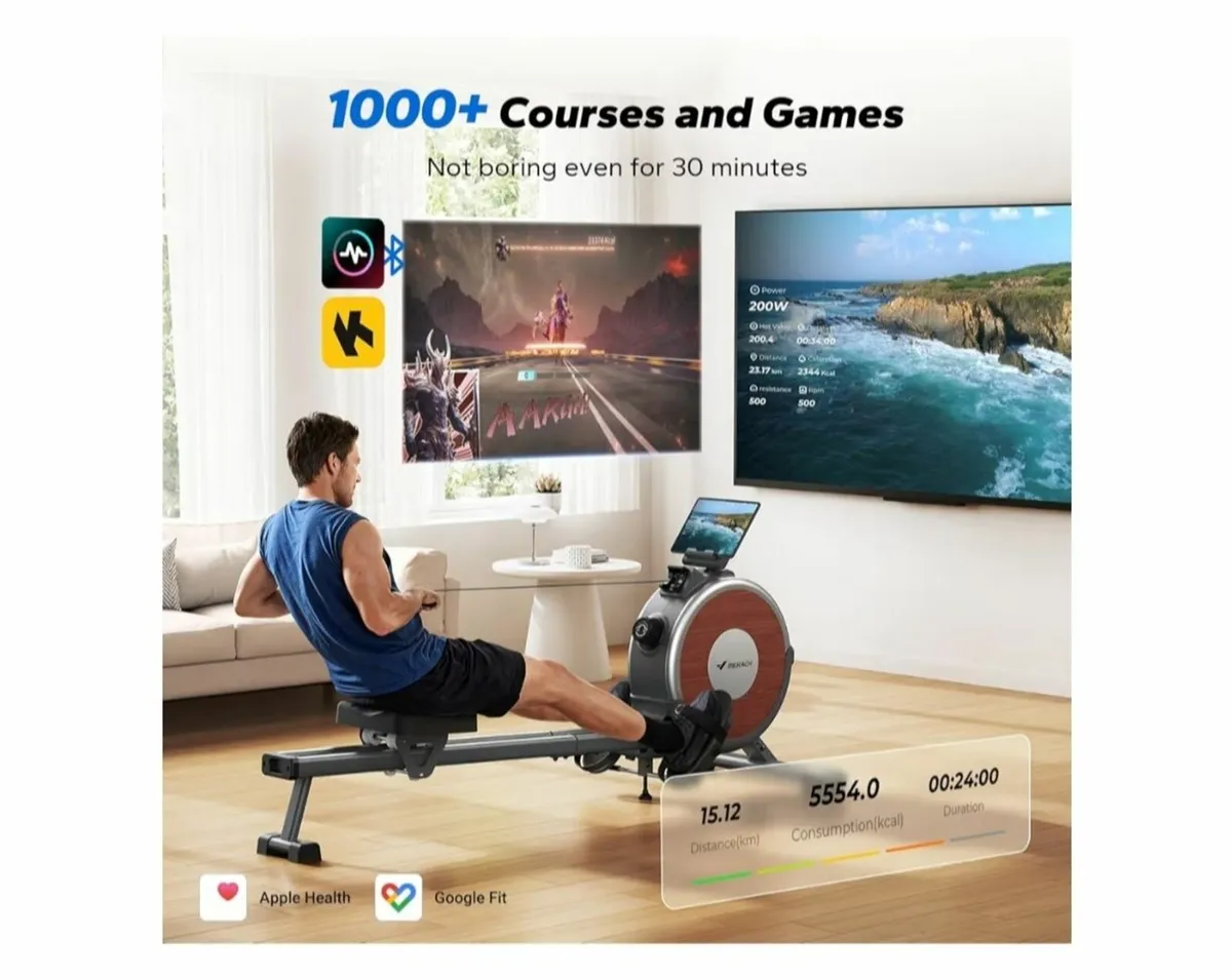 Merach rowing machine - Image 2