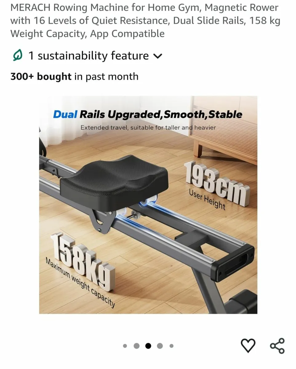 Merach rowing machine - Image 4