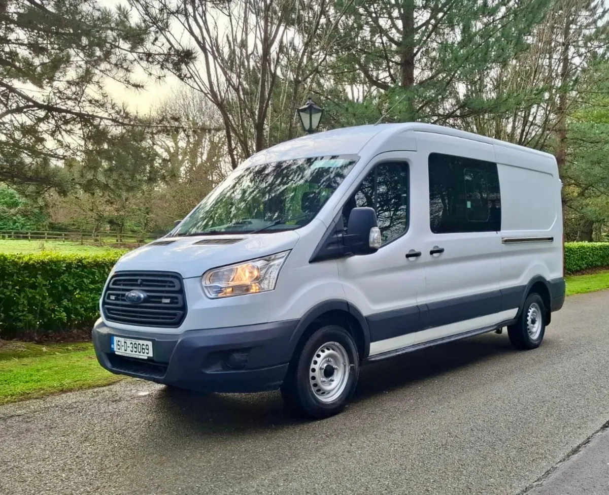 Ford Transit Crew cab 2015 DOE 11/26 - Image 1