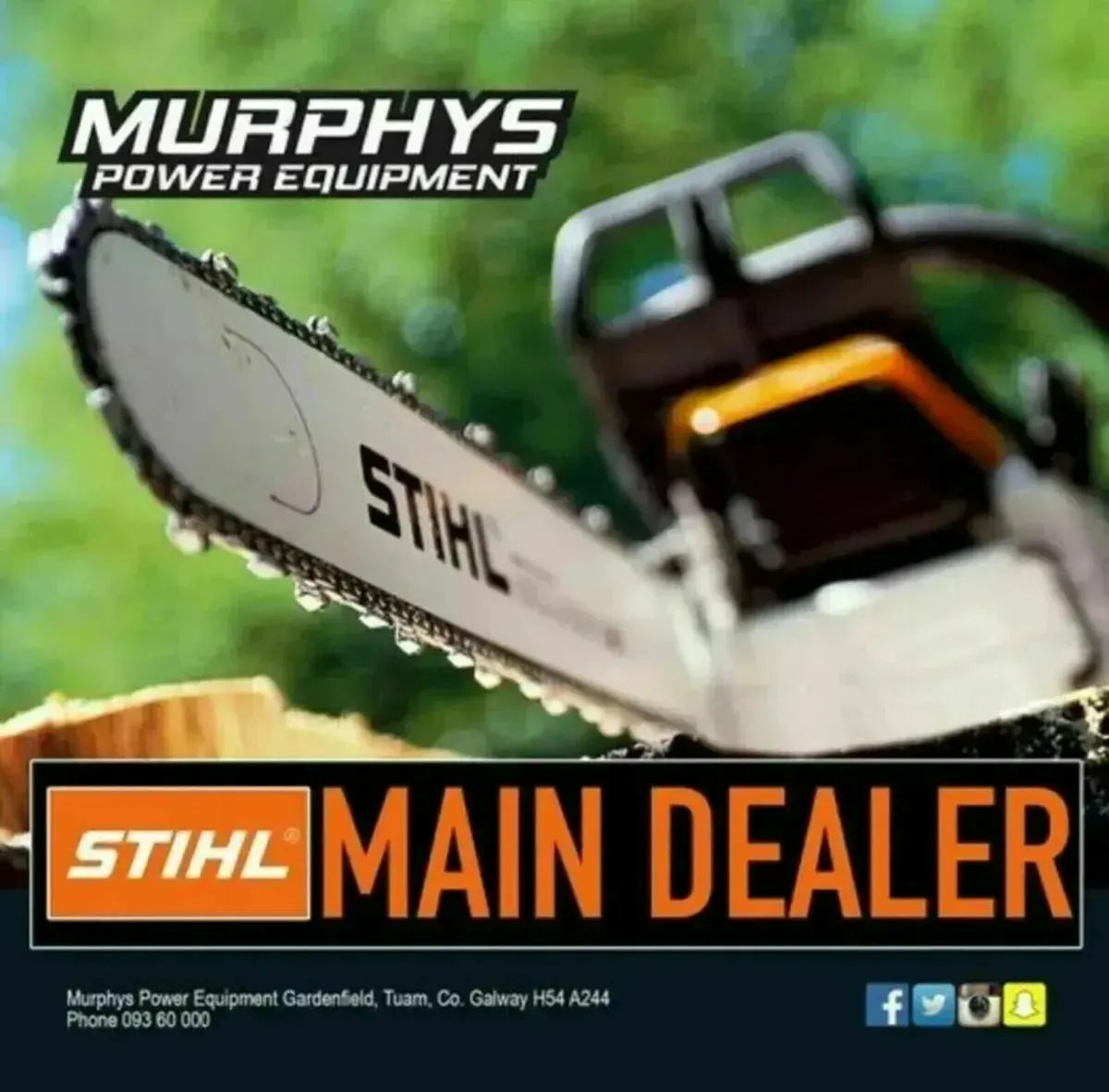 Full Range of STIHL Chainsaws - Image 1
