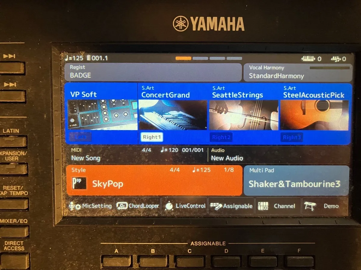 Yamaha PSR-SX-900 keyboard arranger - Image 4