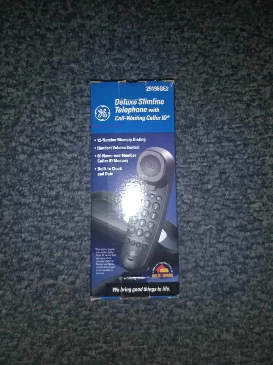 Slimline Corded telephone with Caller ID - Image 1