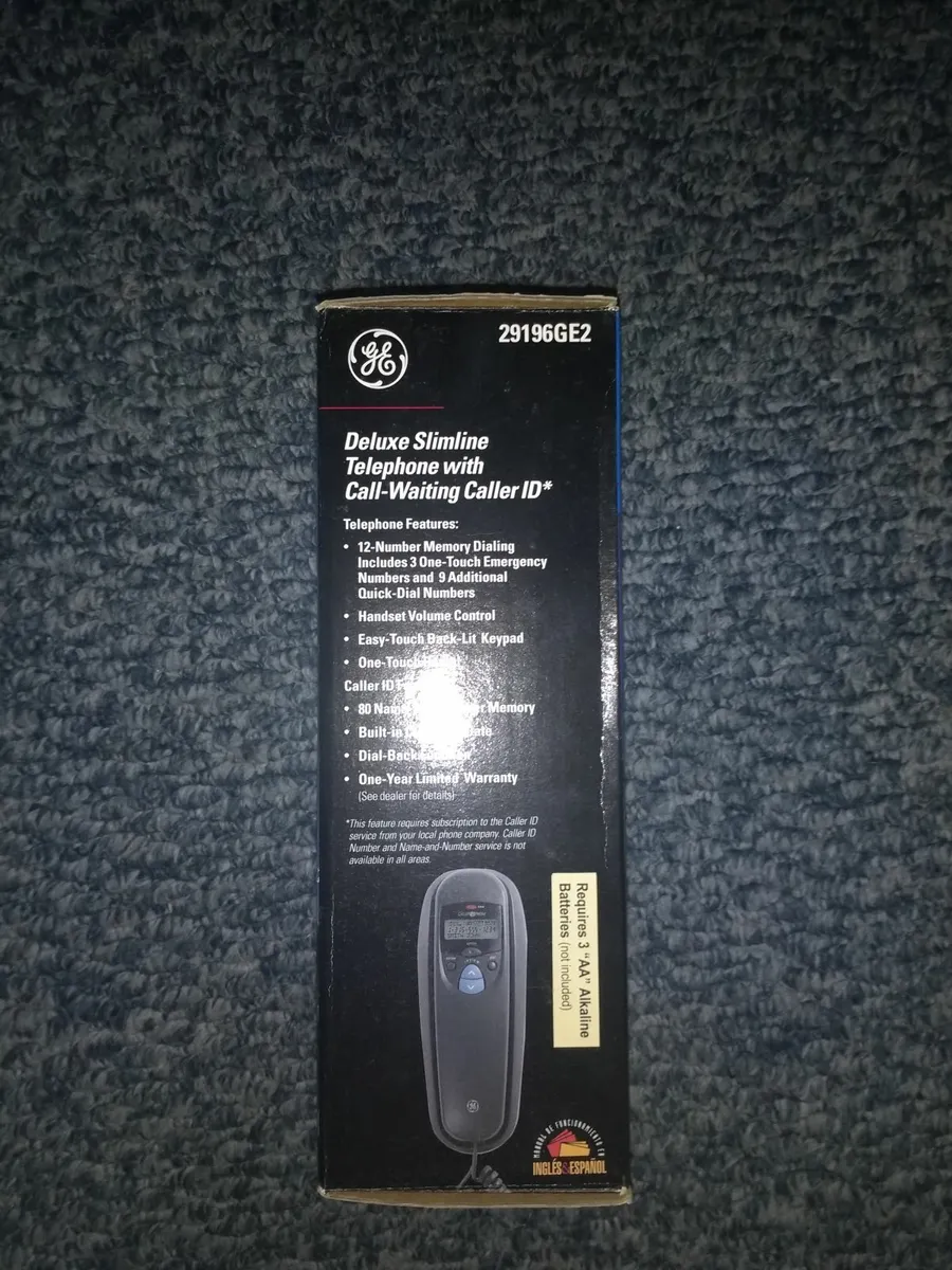 Slimline Corded telephone with Caller ID - Image 2