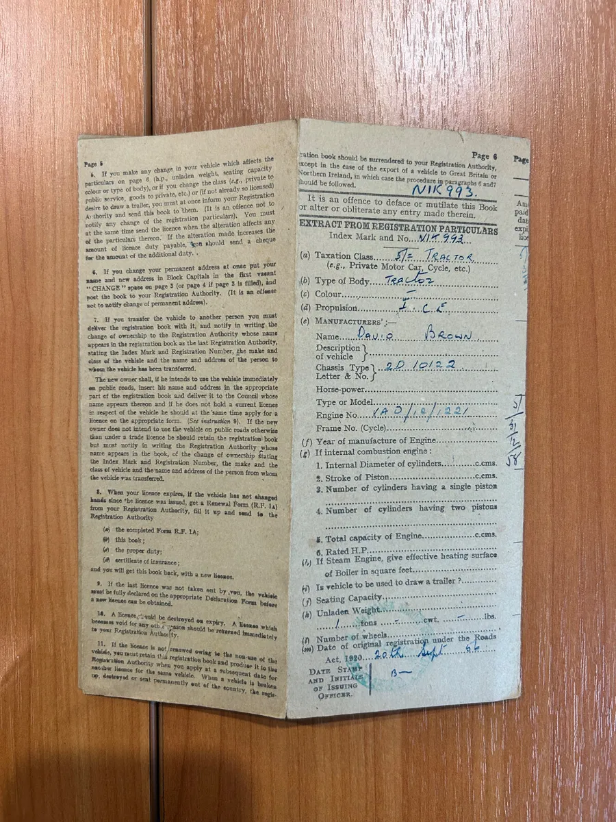 Brown Tax Book - Image 1