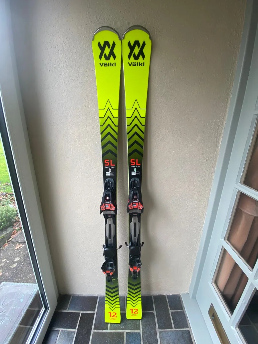 Skis - Völkl Racetiger SL + RMotion‑T 12 - Image 1