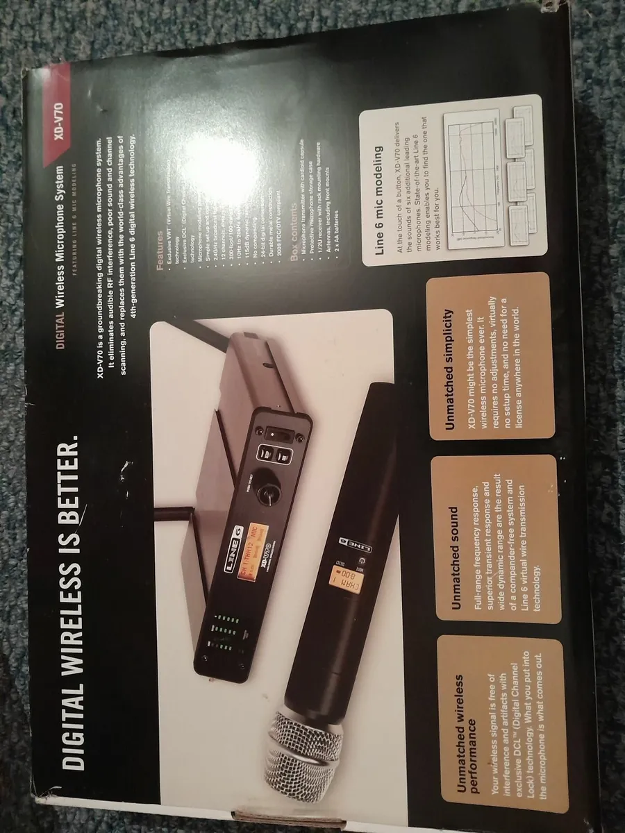 LINE 6 Wireless Microphone XD-V70 - Image 3