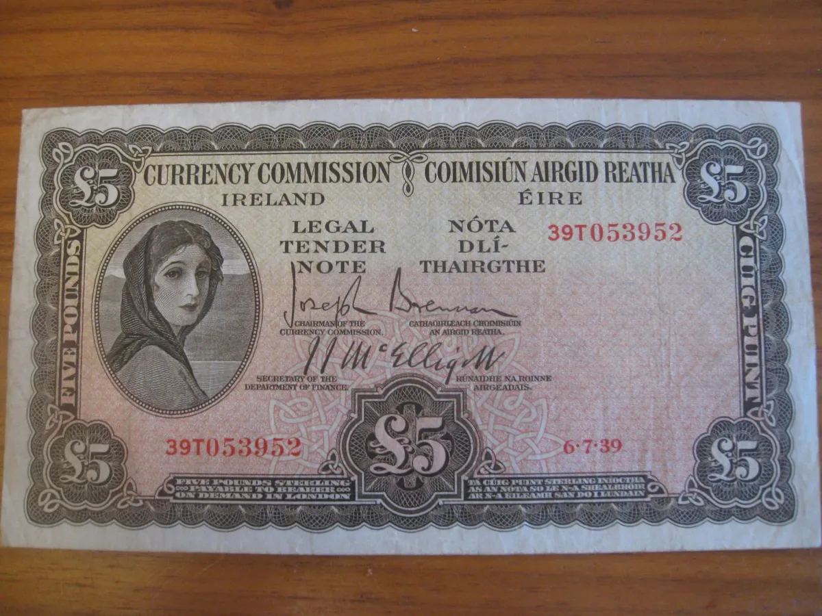 5 Pound Lavery Notes - 250 Euros Each - Image 3