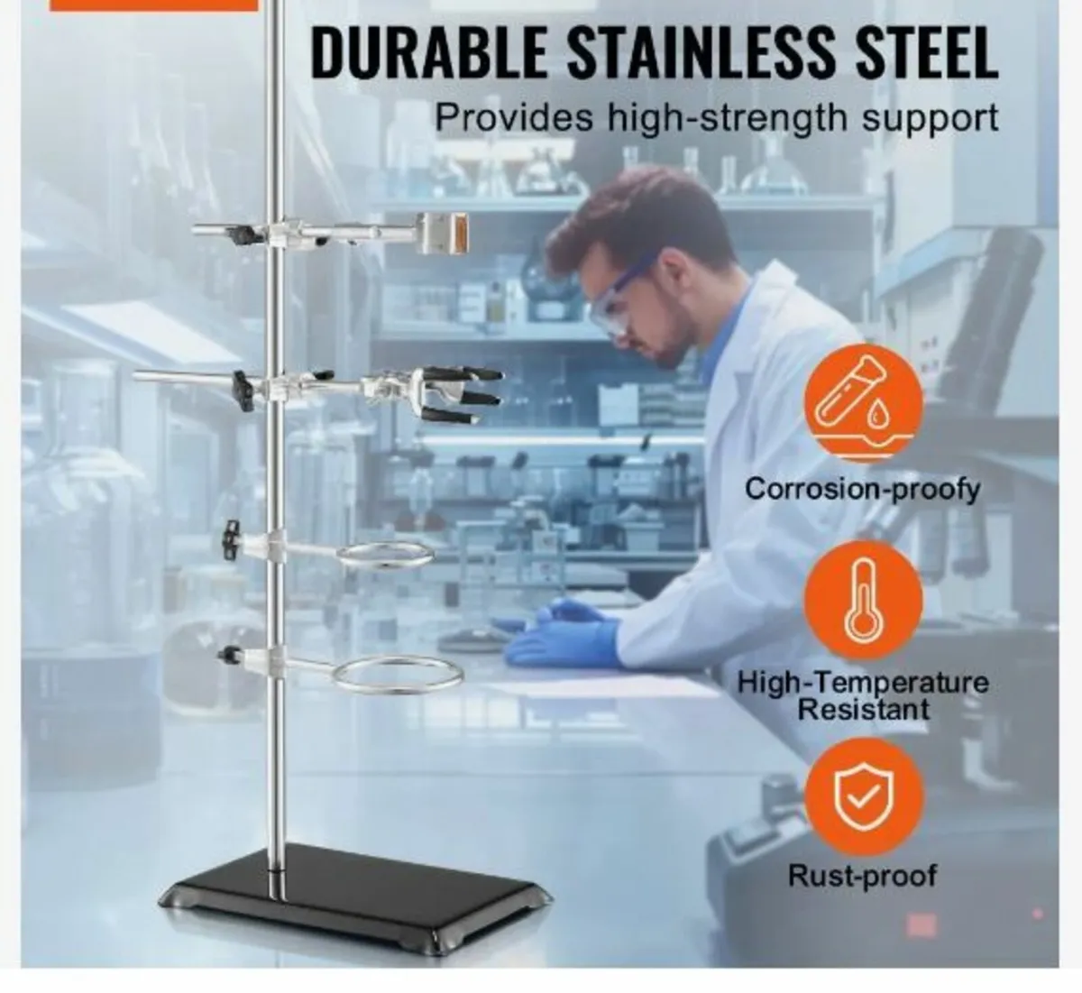Lab Stand Support, Laboratory Retort Support - Image 2