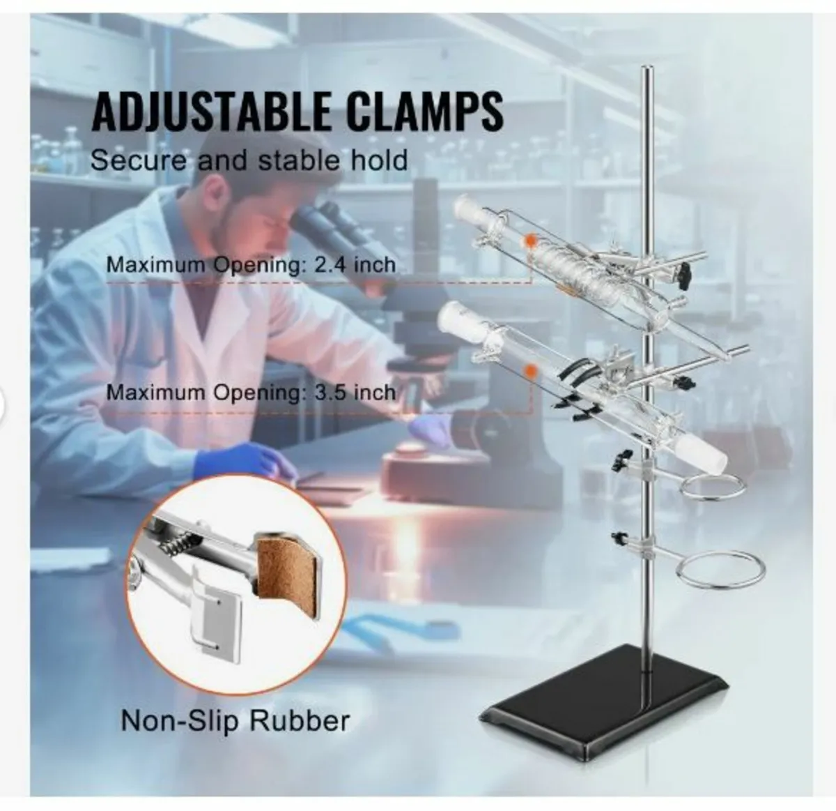 Lab Stand Support, Laboratory Retort Support - Image 4