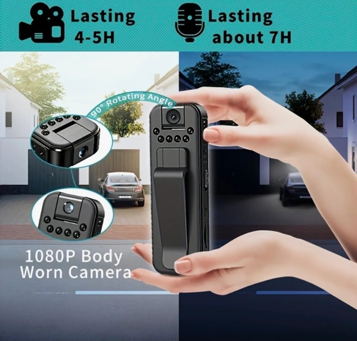 Action camera body camera - Image 2