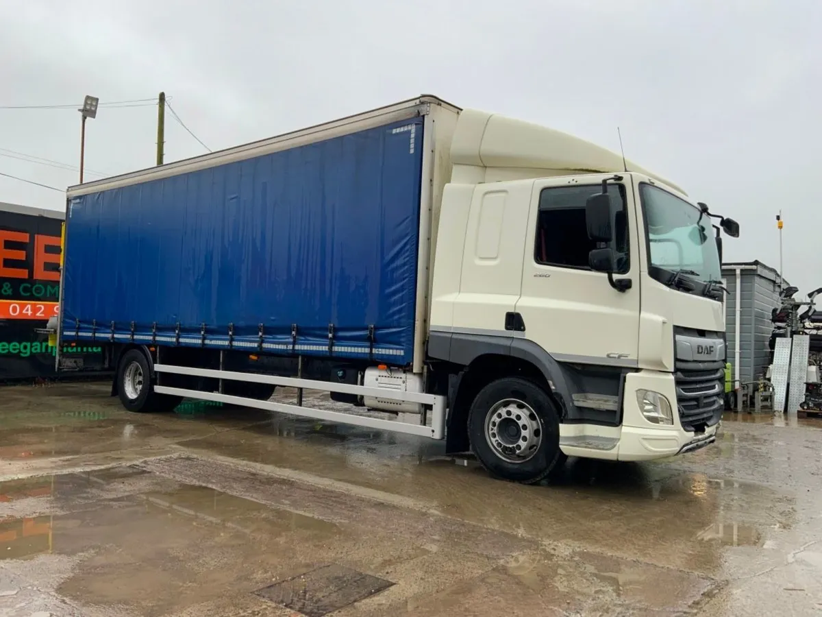 DAF CF 28ft Curtainside. 260hp Euro6 Automatic. - Image 3