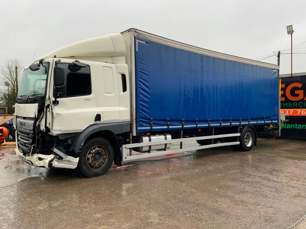 DAF CF 28ft Curtainside. 260hp Euro6 Automatic. - Image 4