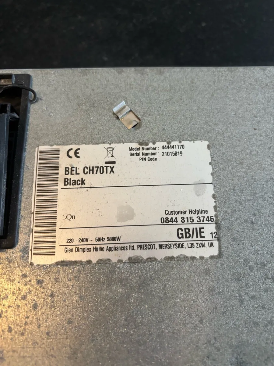 Belling hob for sale - Image 3