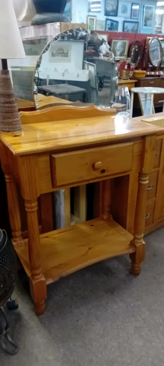 Solid Pine Console Table