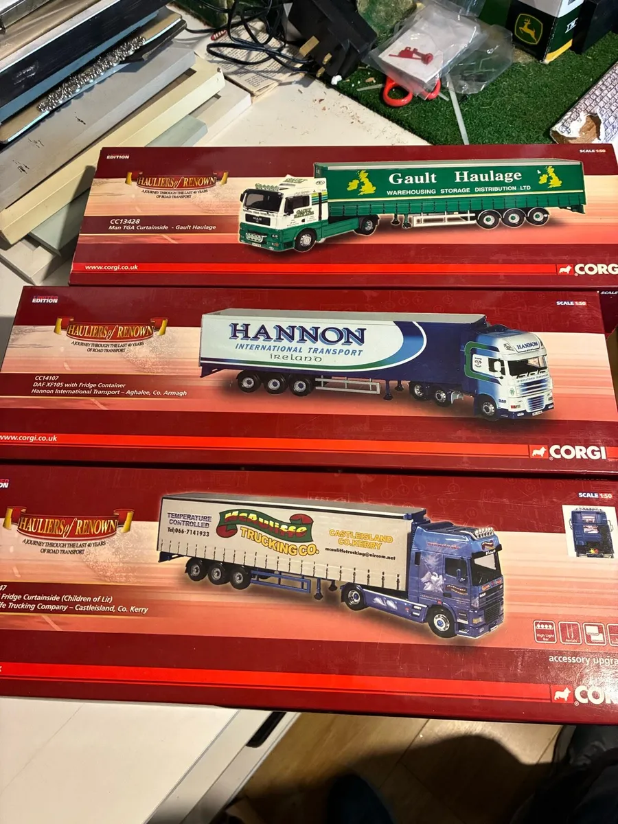 1:50 scale corgi trucks - Image 1