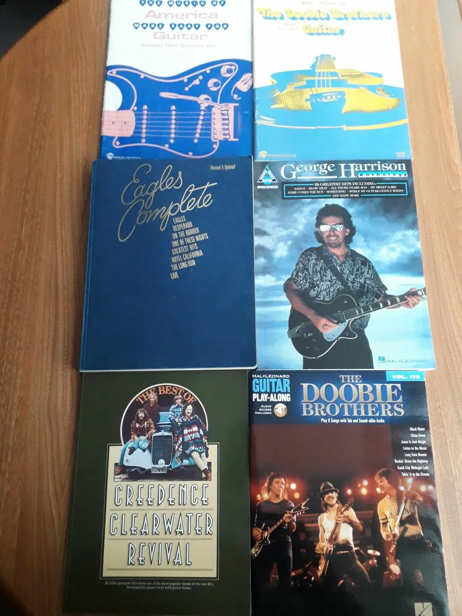 12 Song books Bob Dylan Allmans Eagles Paul Simon - Image 2