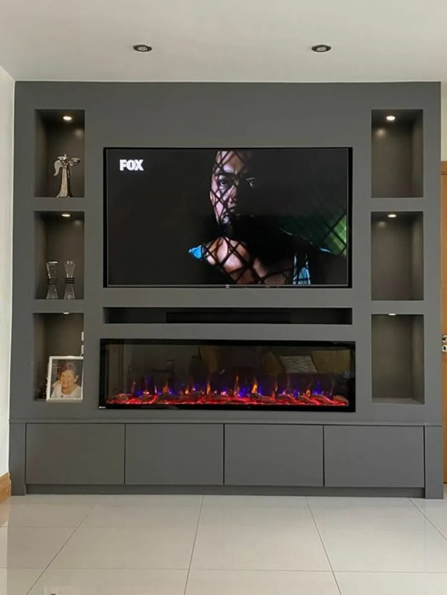 60" Electric fireplace. FREE Delivery all Ireland - Image 2