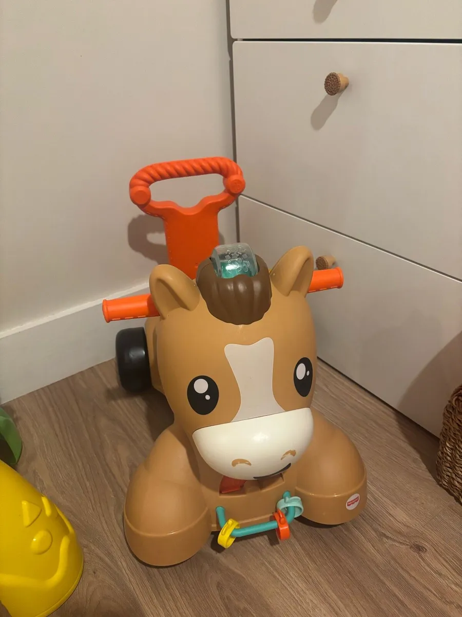 Fisher Price Bounce-walk and ride baby walker - Image 1