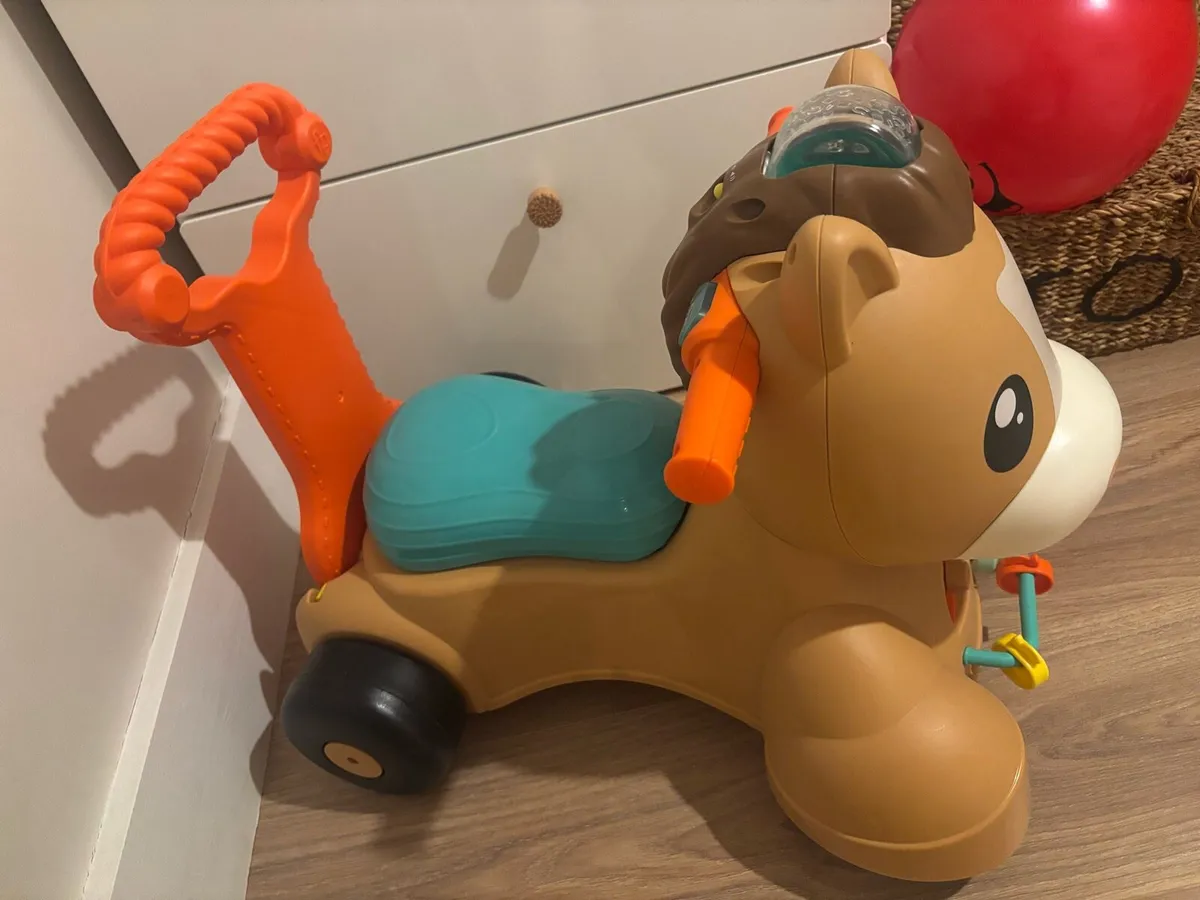 Fisher Price Bounce-walk and ride baby walker - Image 2