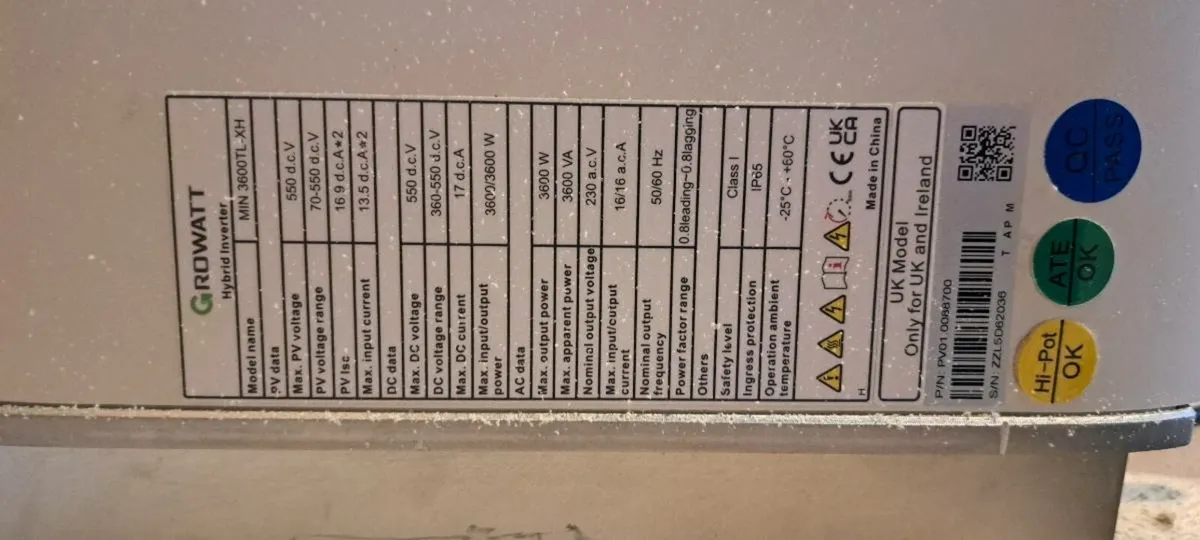 Growatt solar inverter - Image 2